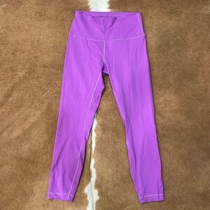 lululemon wunder train high rise legging size 8